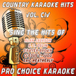 Country Karaoke Hits, Vol. 104