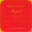 Wolfgang Amadeus Mozart, Minuet in E Flat Major, K.122/K. 73t