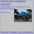 String Quintet No. 3 in C Major, K. 515: II. Menuetto. Allegretto