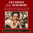 Lili Kraus Plays Schubert: Piano Sonata No. 16 in A Minor, Op. 42, D845 & Piano Sonata No. 13 in A Major, Op. 120, D664