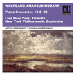 Wanda Landowska and Artur Rodzinsky live Mozart Piano Concertos 13 and 22