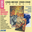 Ciné Music, Vol. 4 (1930-1940)