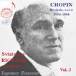 Sviatoslav Richter Archives, Vol. 3: Chopin (Live)