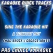 Karaoke Quick Tracks : A Country Boy Can Survive (karaoke Version)