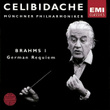 Brahms: German Requiem - Symphony No. 1 - Munchner Philharmoniker  - Celibidache