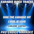 Karaoke Quick Tracks : I Feel In Love (karaoke Version)