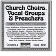 Church Choirs, Vocal Groups & Preachers Vol. 3 (1923-1931)