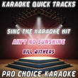 Karaoke Quick Tracks : Ain't No Sunshine (karaoke Version)
