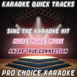 Karaoke Quick Tracks : More, More, More (karaoke Version)
