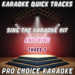 Karaoke Quick Tracks : Anything (karaoke Version)