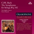 Bach, C.p.e.: The Symphonies For Strings