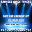 Karaoke Quick Tracks : All That Jazz (karaoke Version)