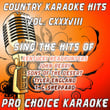 Country Karaoke Hits, Vol. 138