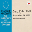 Vladimir Horowitz in Recital at Avery Fischer Hall, New York City, September 24, 1978