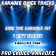 Karaoke Quick Tracks : I Ain't Scared (karaoke Version)