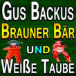Brauner Bär und Weiße Taube
