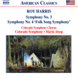 Harris: Symphonies Nos. 3 And 4