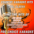 Country Karaoke Hits, Vol. 182