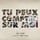 Tu peux compter sur moi (feat. Matthieu Chedid)