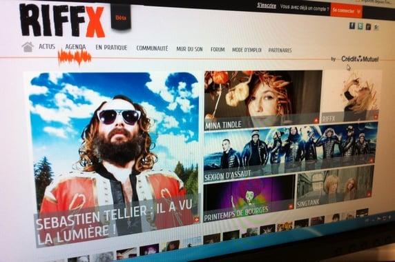 Riffx, nouvelle communauté musicale en ligne