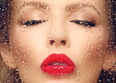 K. Minogue : pochette de l'album "Kiss Me Once"
